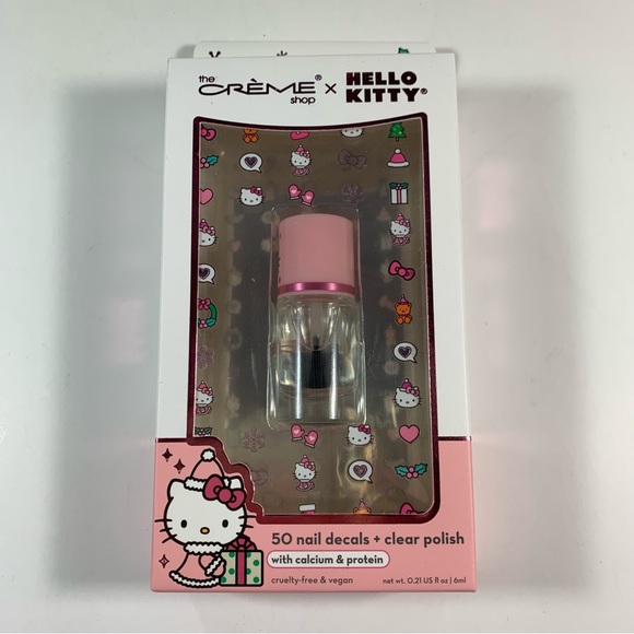 Hello Kitty Makeup Hello Kitty X The Creme Shop Christmas Nail Set